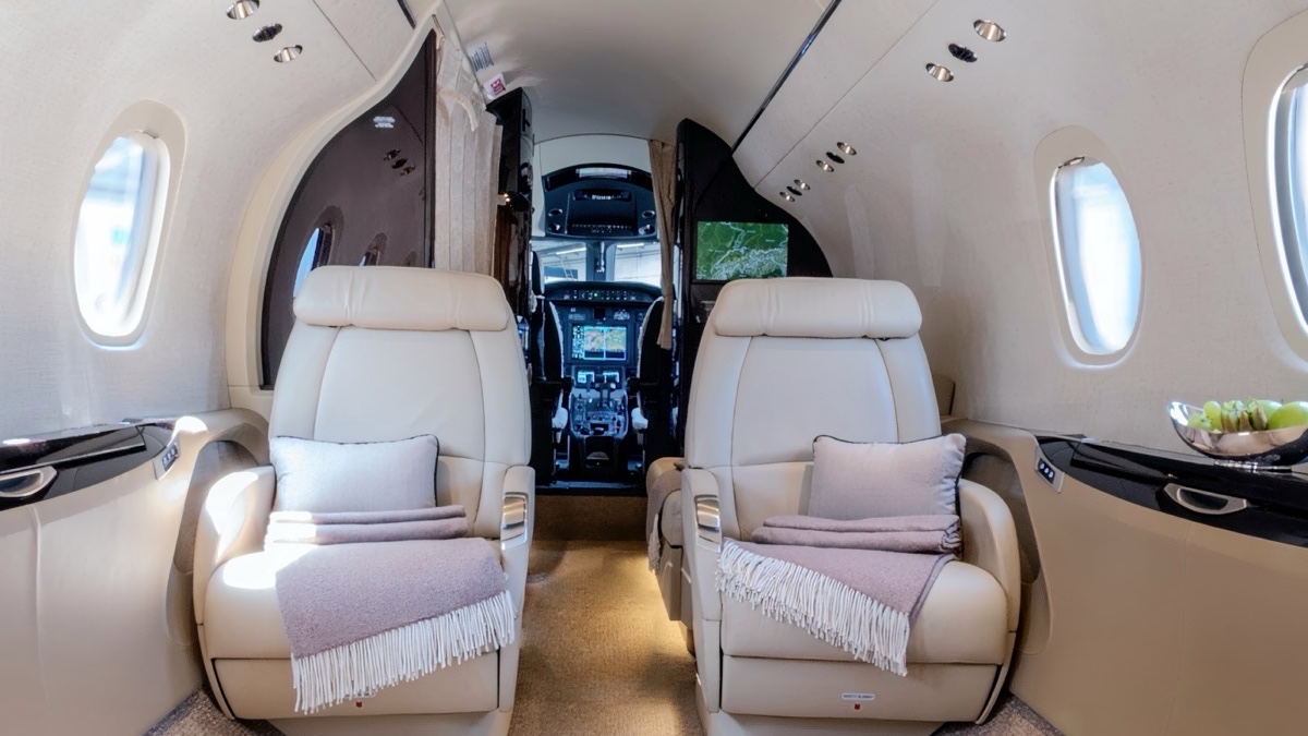 Citation Latitude charter private jet exterior thumbnail 5
