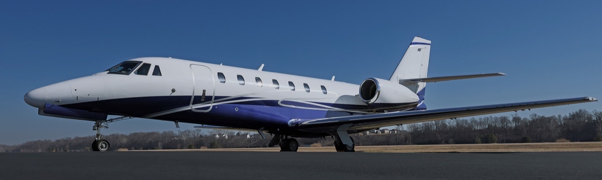 Citation Sovereign charter private jet exterior thumbnail 4