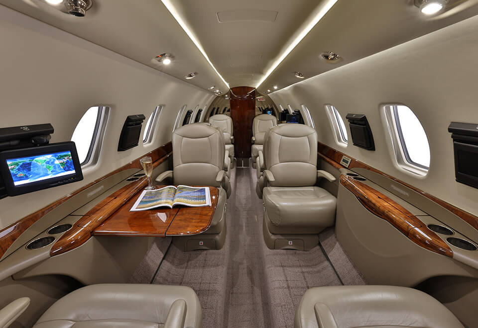 Citation Sovereign charter private jet exterior thumbnail 5