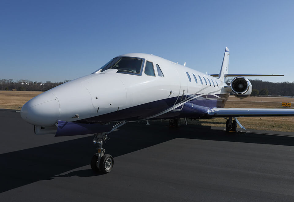 Citation Sovereign charter private jet exterior thumbnail 10