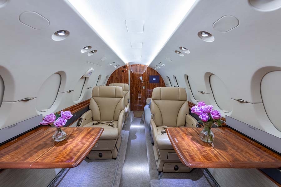 Hawker 900XP charter private jet exterior thumbnail 2
